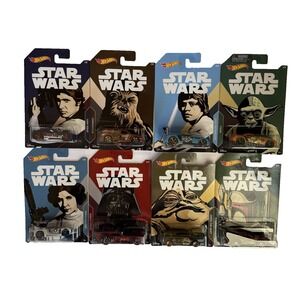 Hot Wheels 2017 Star Wars Disney Complete Set Factory Sealed‎